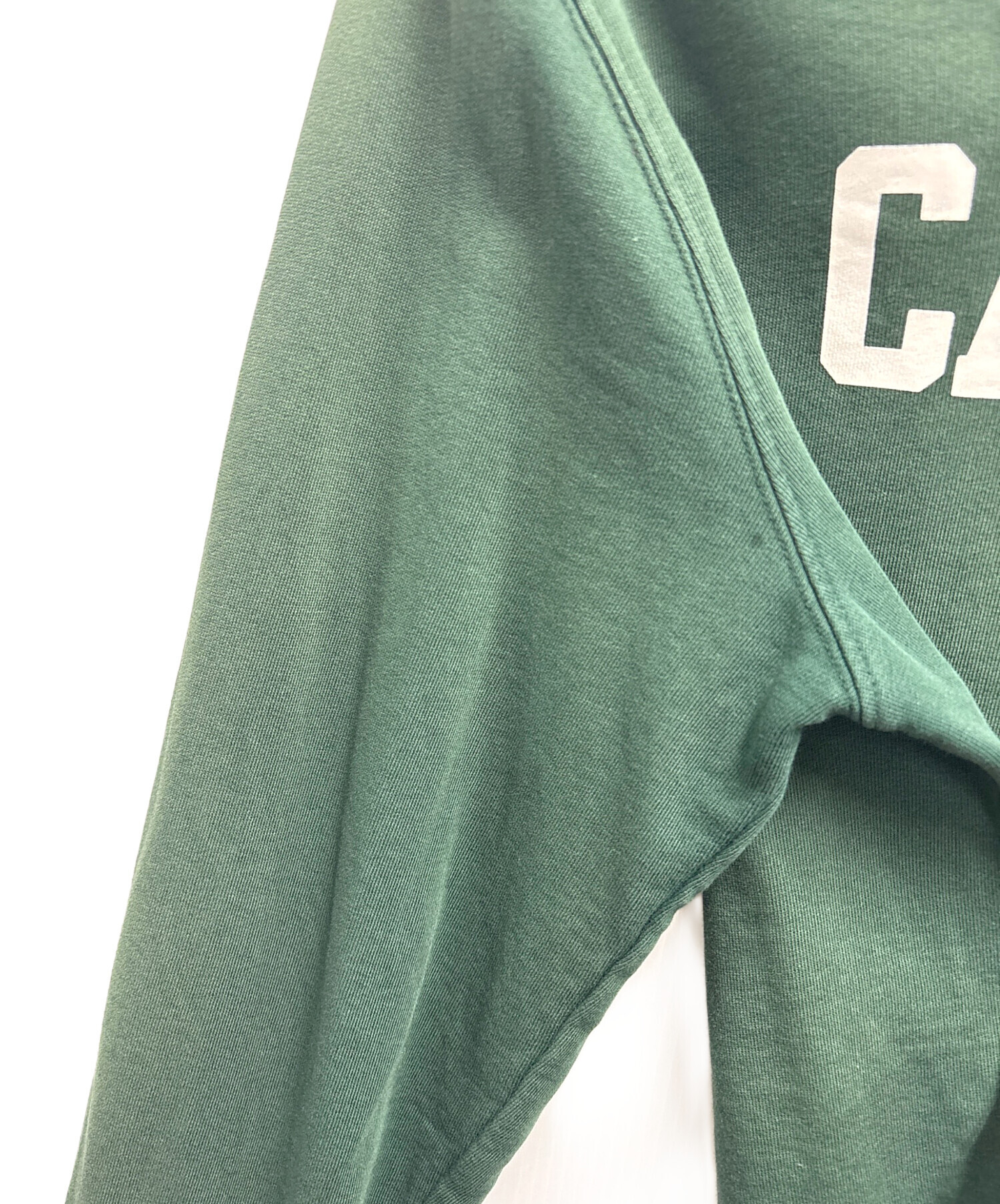 中古・古着通販】CarHartt (カーハート) スウェット グリーン サイズ:M 