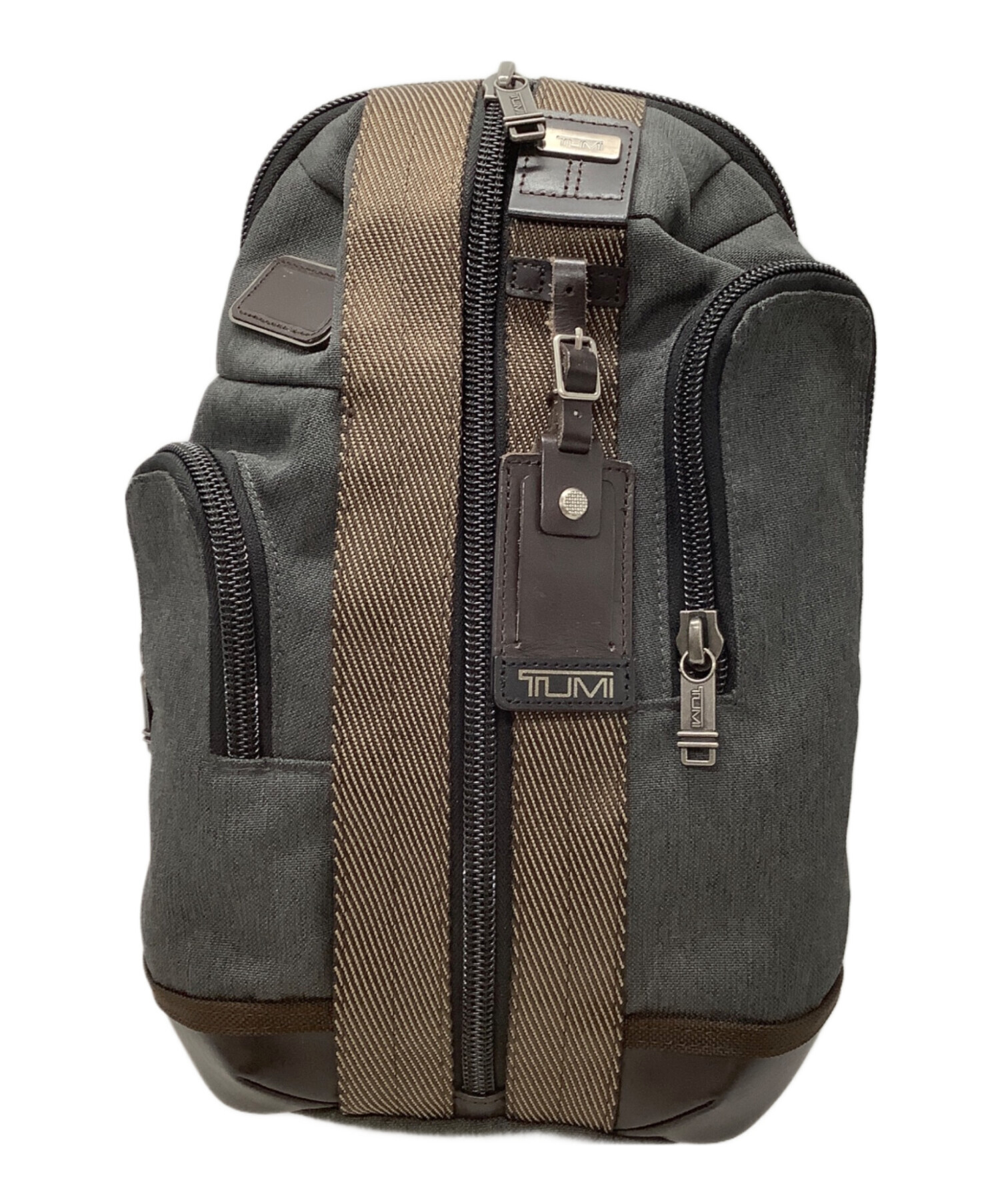 中古・古着通販】TUMI (トゥミ) スリングバッグ グレー｜ブランド