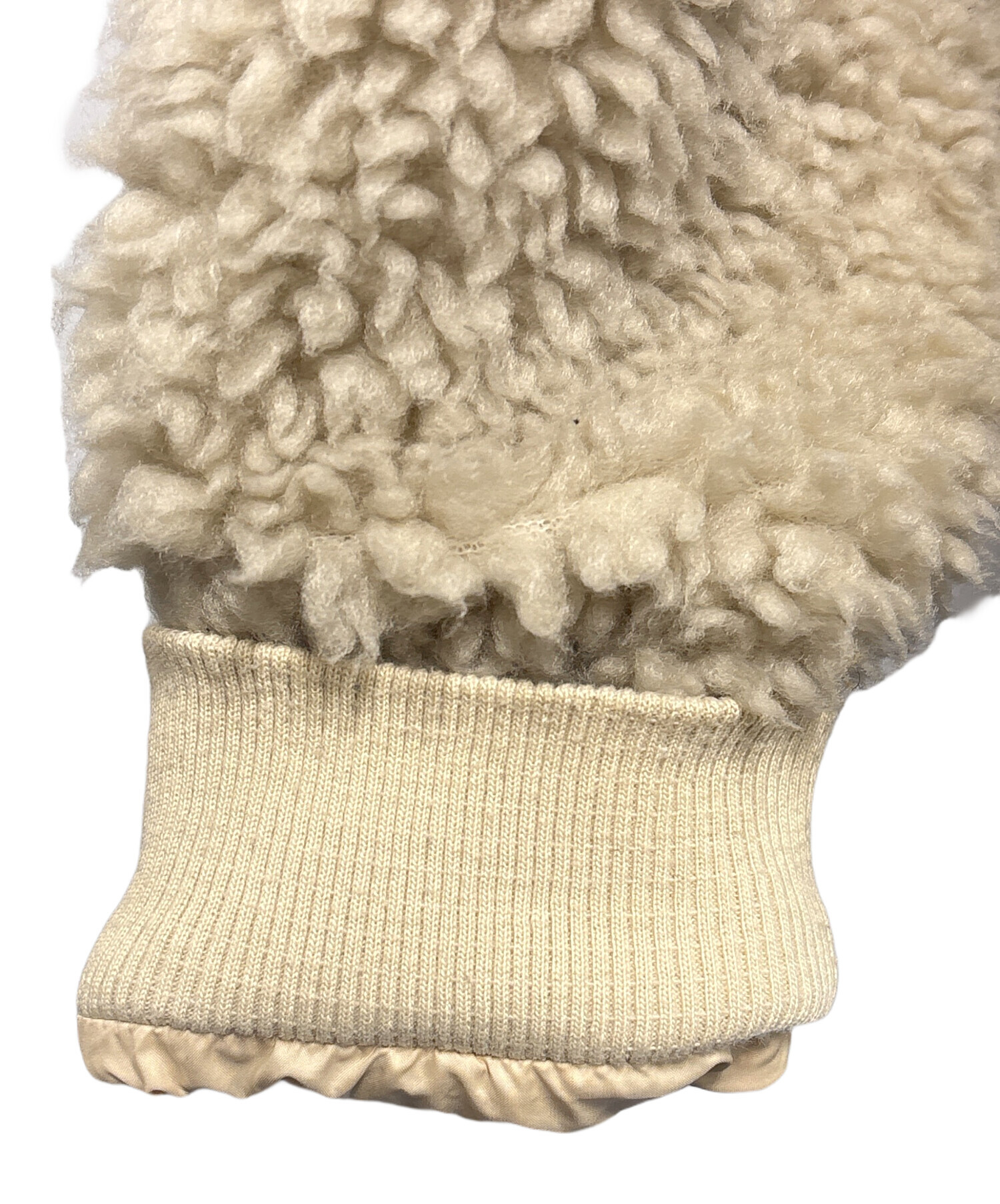 美品 patagonia ボアブルゾン ベージュ XXL 中古・古着通販】Patagonia (パタゴニア) ボアジャケット ベージュ