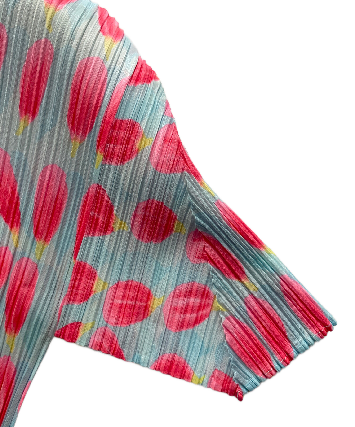 中古・古着通販】PLEATS PLEASE (プリーツプリーズ) 半袖シャツ ブルー