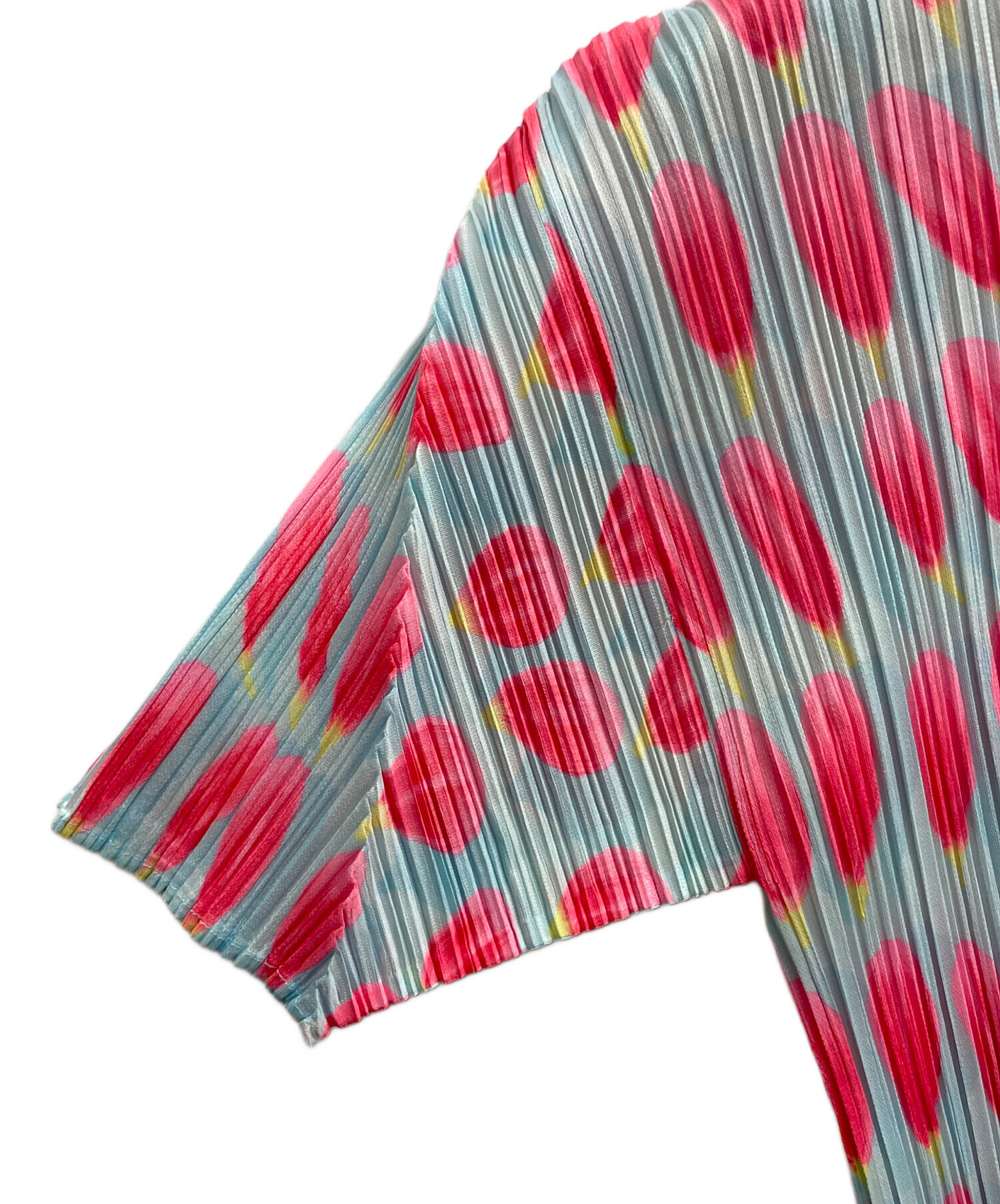 中古・古着通販】PLEATS PLEASE (プリーツプリーズ) 半袖シャツ ブルー