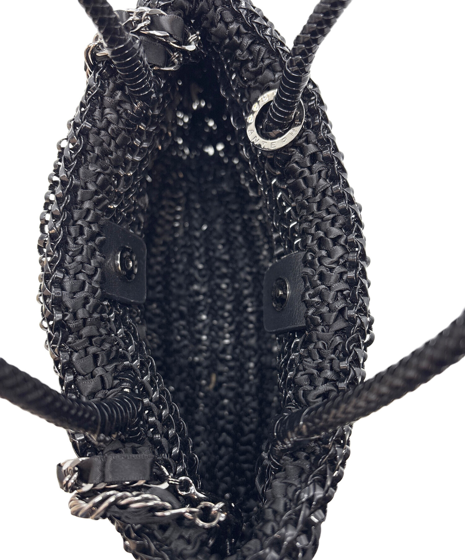 中古・古着通販】ANTEPRIMA (アンテプリマ) リボン付ワイヤーバッグ