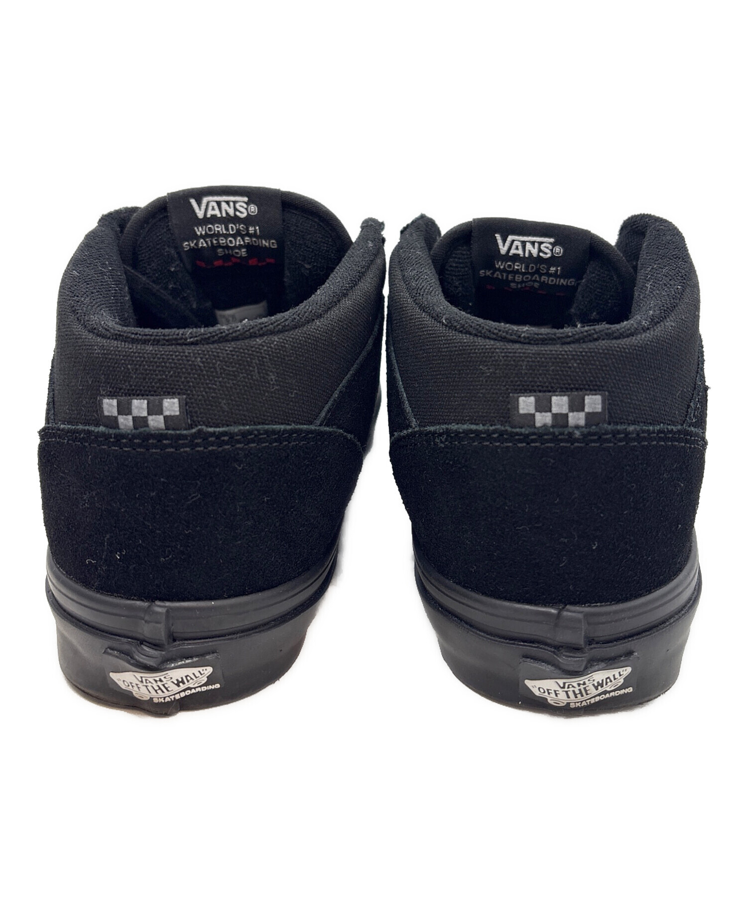 中古・古着通販】VANS (ヴァンズ) ミッドカットスニーカー ブラック