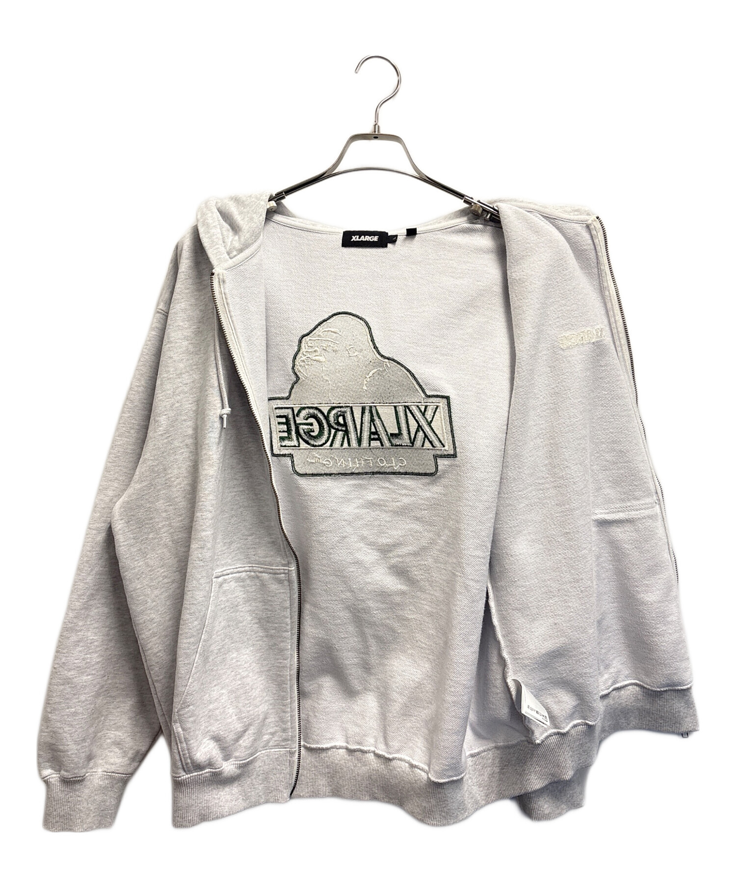 中古・古着通販】X-LARGE (エクストララージ) ジップパーカー