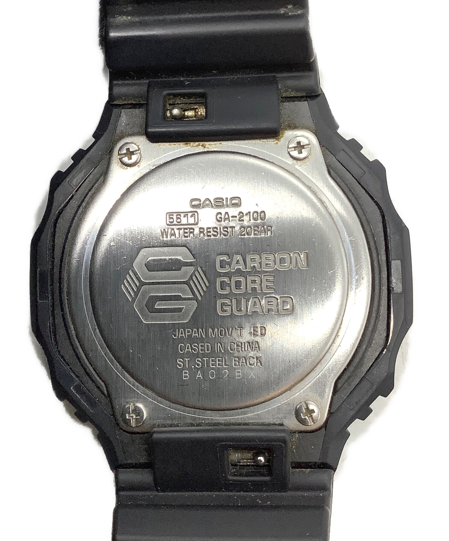 中古・古着通販】CASIO (カシオ) 腕時計 ブラック｜ブランド・古着通販