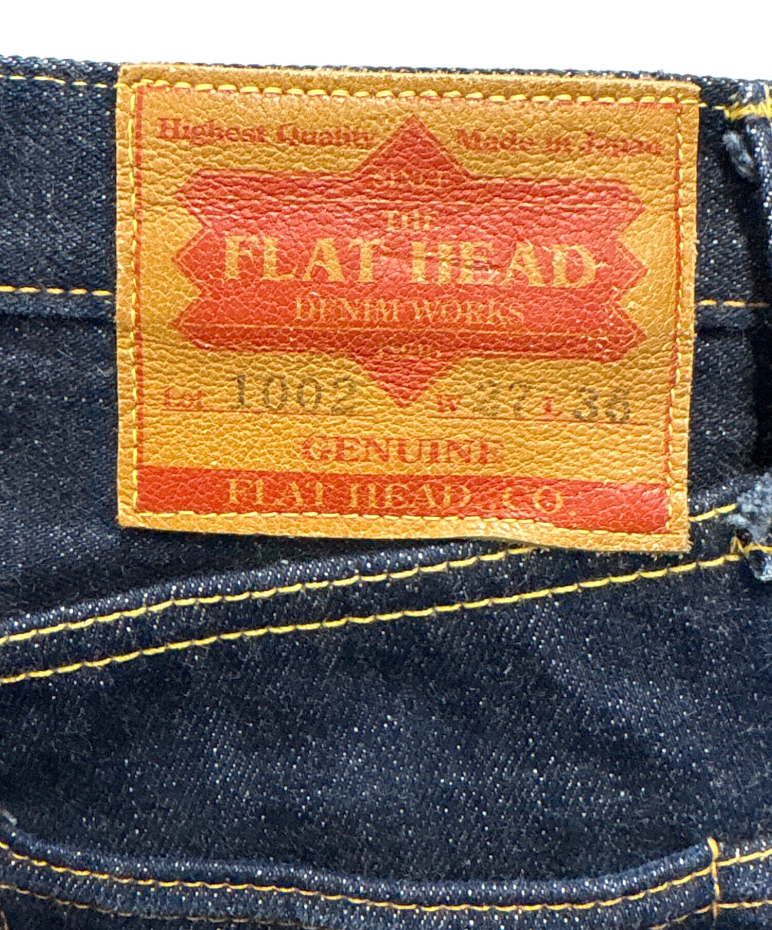 中古・古着通販】THE FLAT HEAD (ザ・フラットヘッド) デニムパンツ