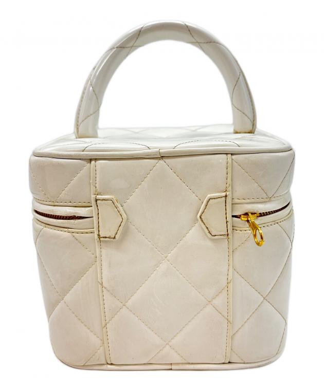 レア　極美品　CHANEL バニティ　ホワイト 中古・古着通販】CHANEL (シャネル) バニティバッグ / マトラッセ