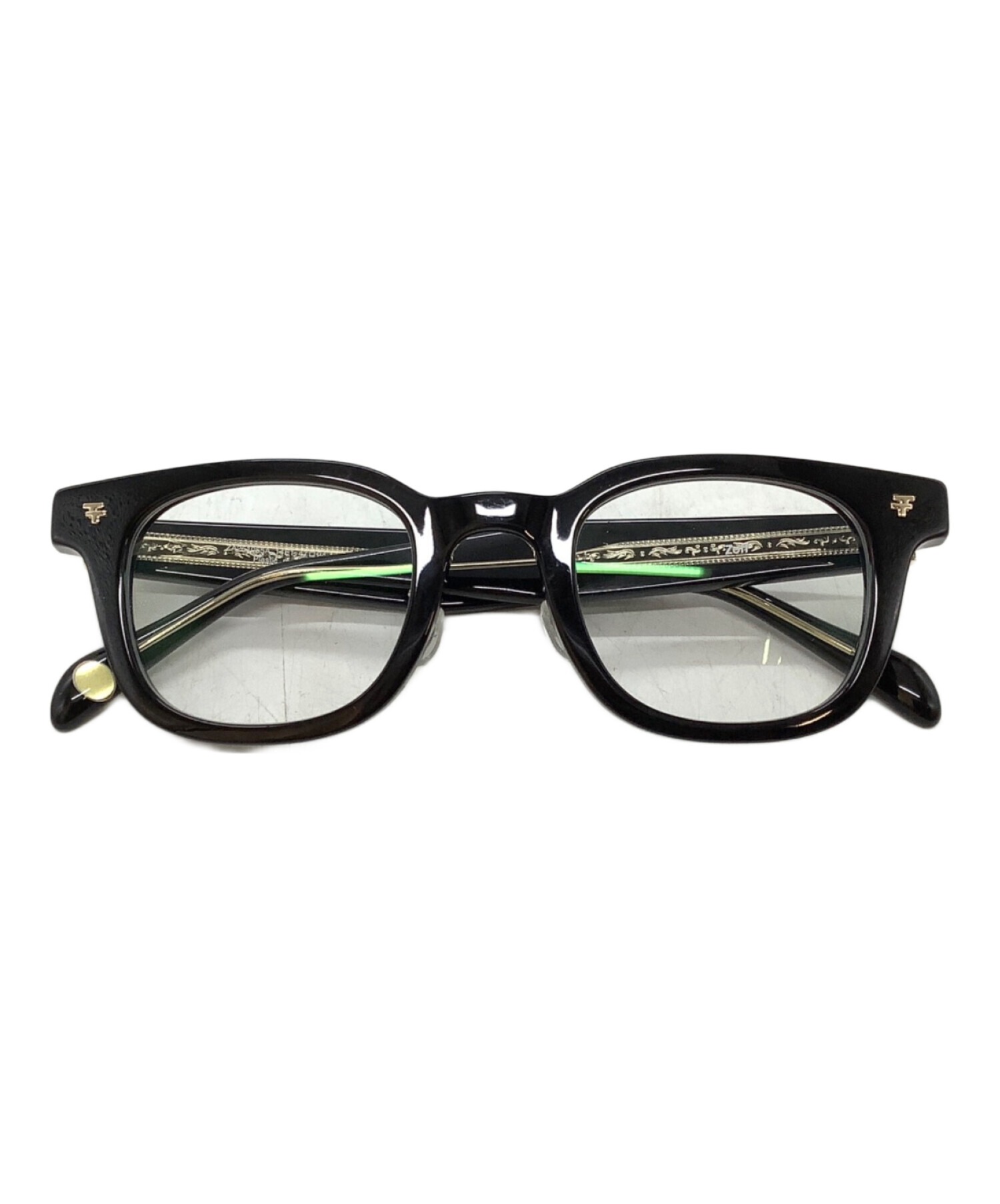 中古・古着通販】Zoff (ゾフ) サングラス ブラック サイズ:47□24 