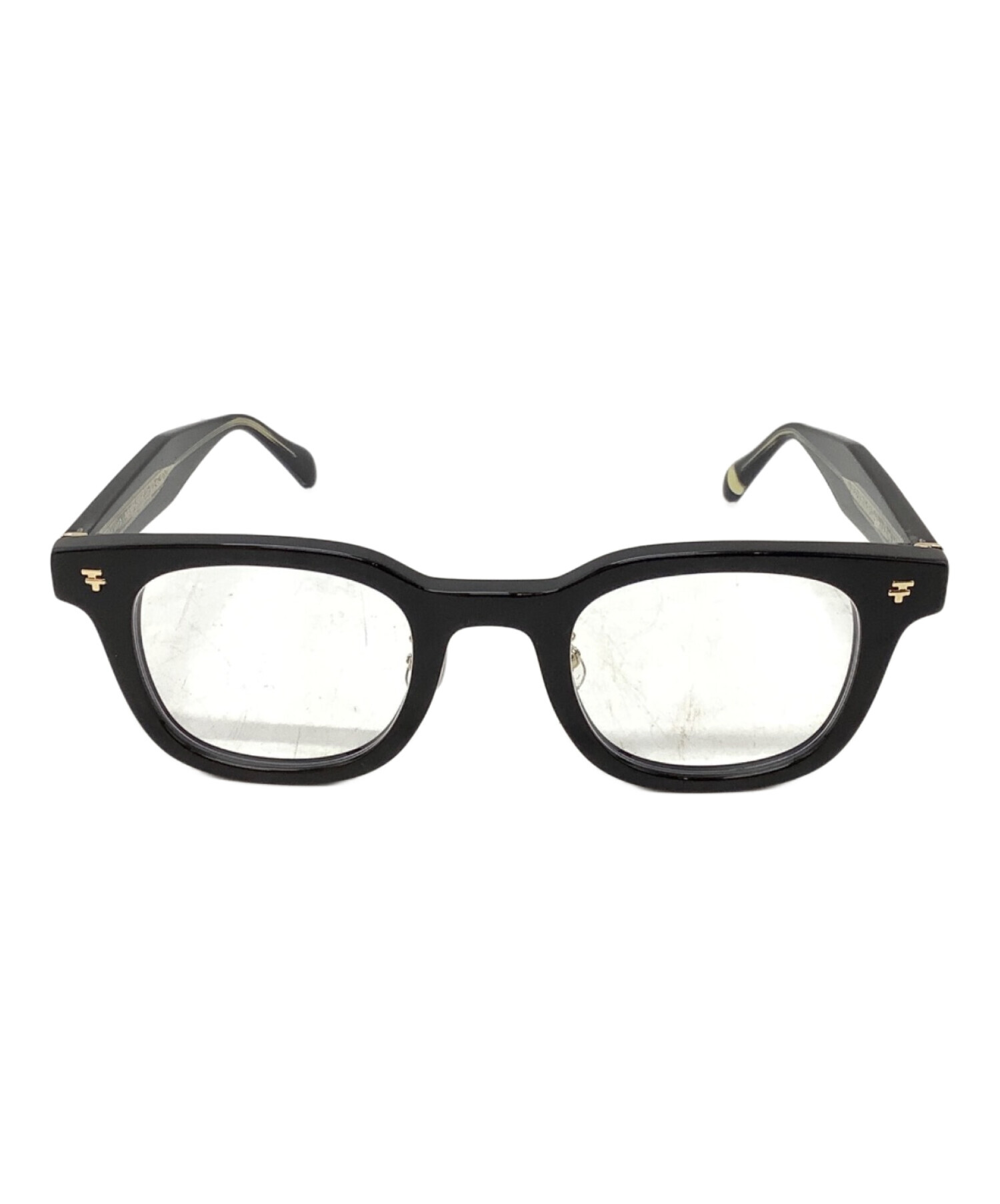 中古・古着通販】Zoff (ゾフ) サングラス ブラック サイズ:47□24 