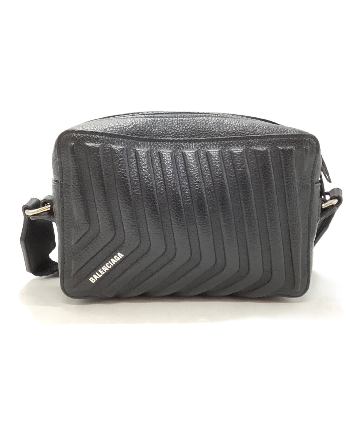 中古・古着通販】BALENCIAGA (バレンシアガ) カメラバッグ ブラック 