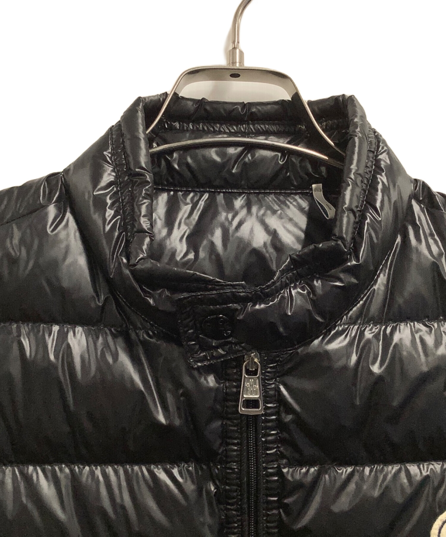 中古・古着通販】MONCLER (モンクレール) ダウンベスト ブラック