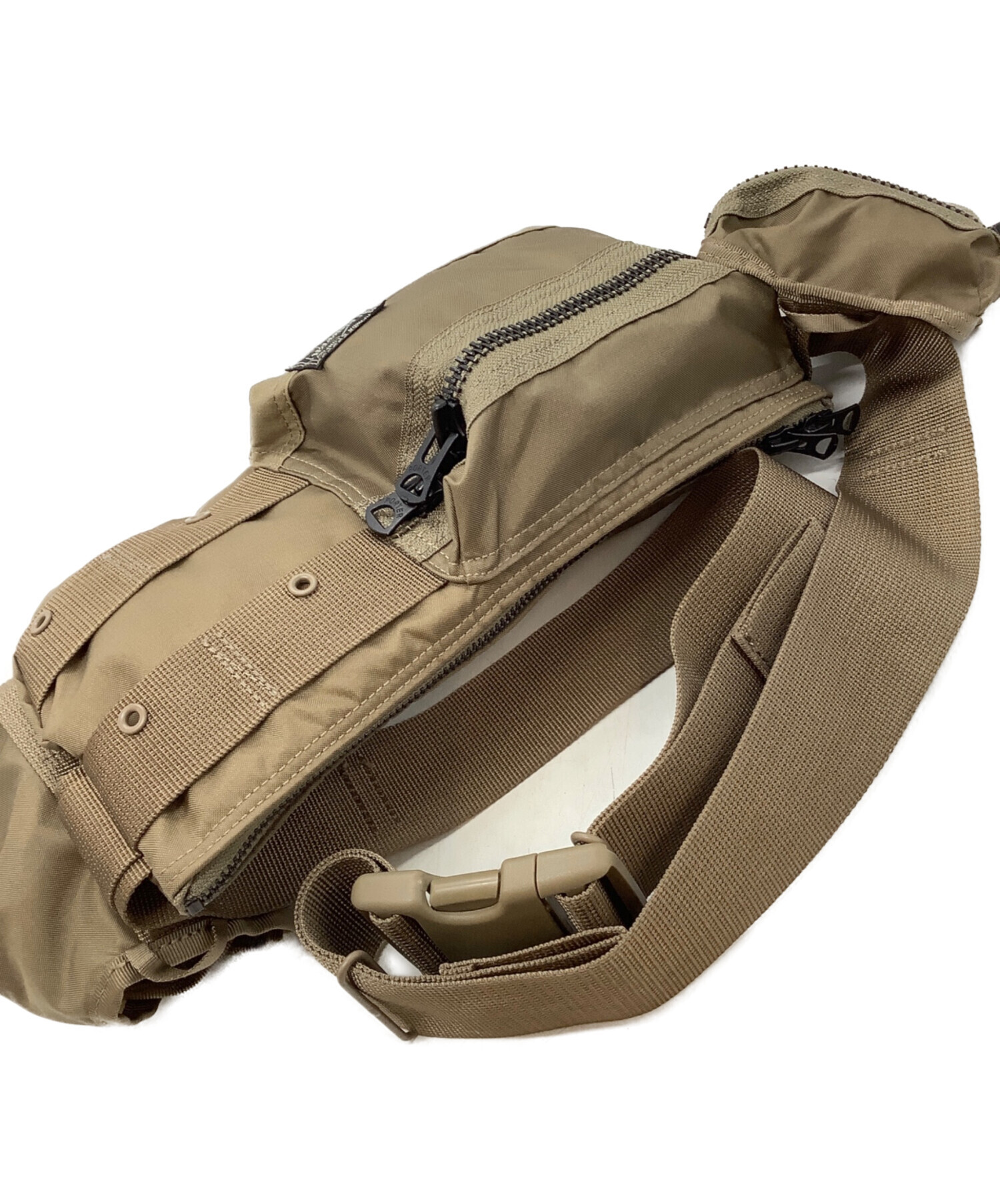 中古・古着通販】PORTER (ポーター) ウエストバッグ カーキ｜ブランド