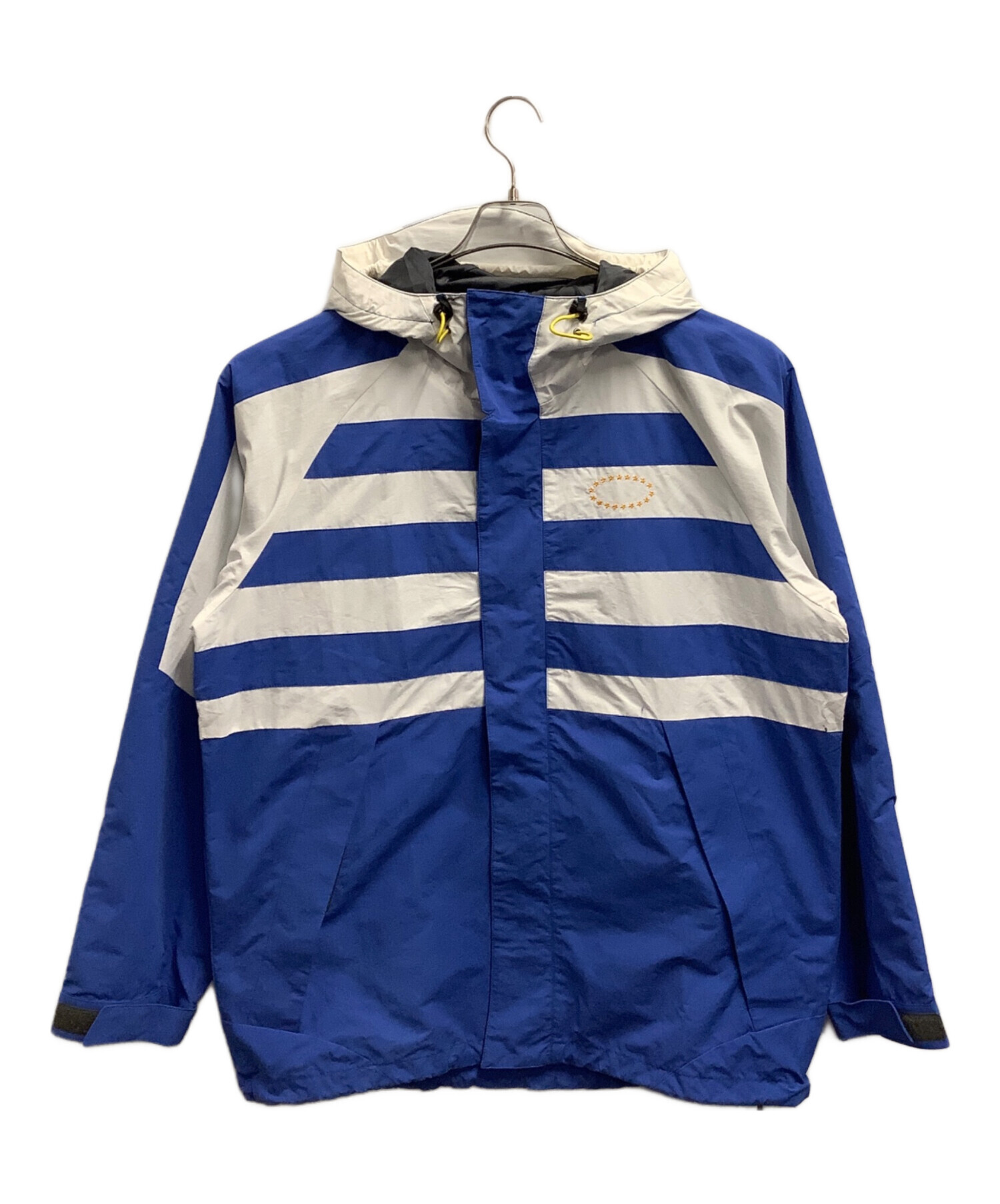 中古・古着通販】AFB (エーエフビー) ブルゾン ホワイト×ブルー サイズ 