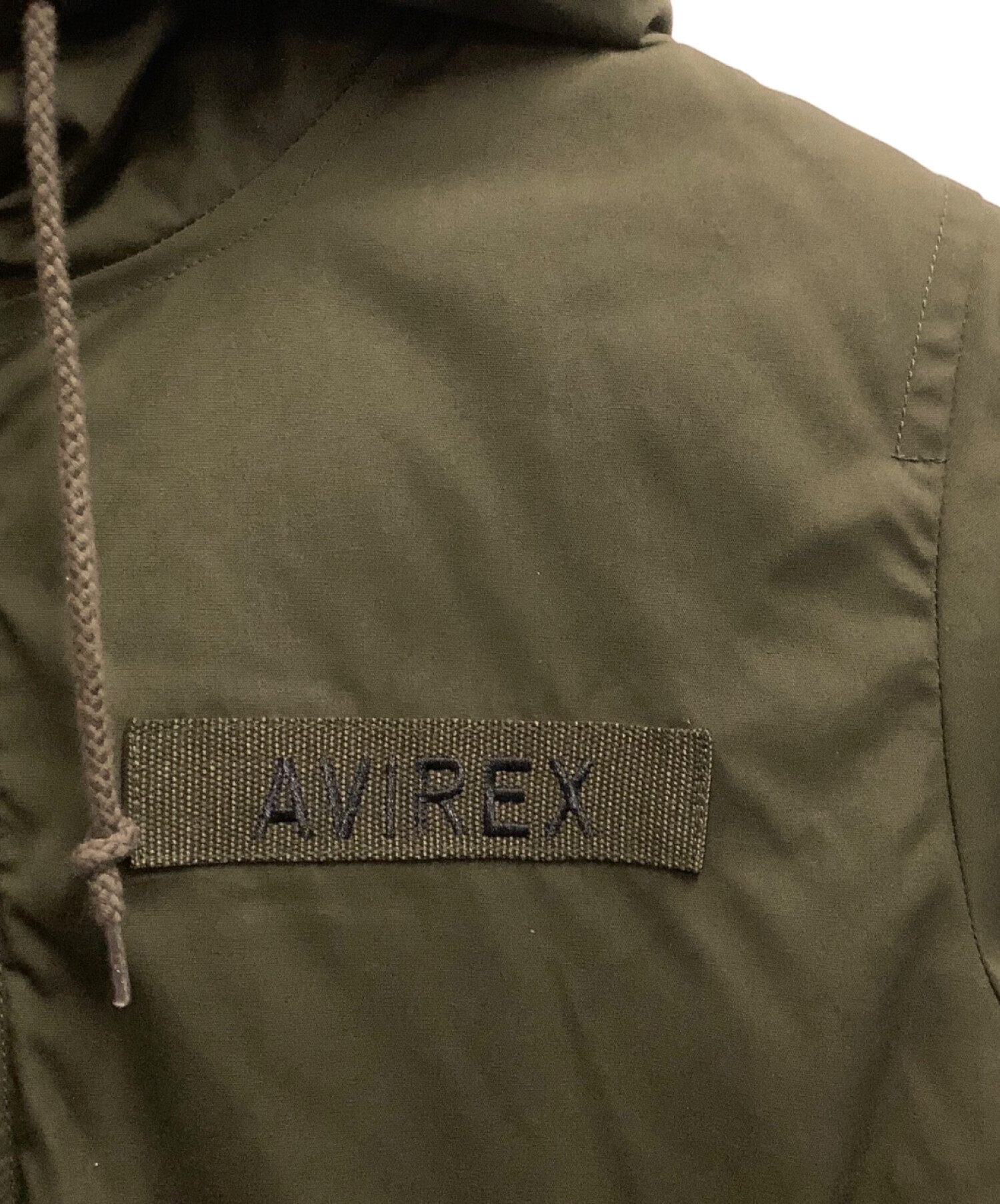 中古・古着通販】AVIREX (アヴィレックス) 中綿ジャケット グリーン 