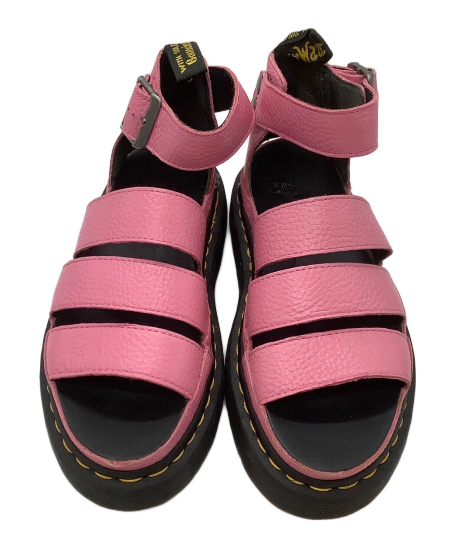 【美品】【Dr.Martens】カールソン ピンク サンダル UK7（26cm） 中古・古着通販】Dr.Martens (ドクターマーチン) サンダル ピンク