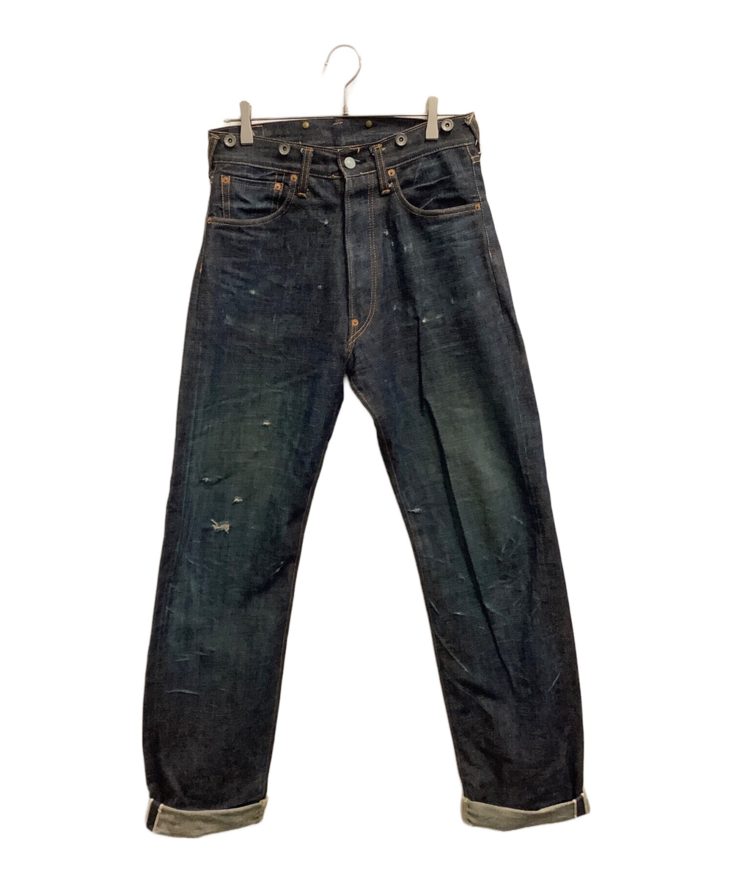 中古・古着通販】EVISU (エヴィス) デニムパンツ インディゴ サイズ
