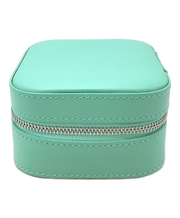 ティファニー　ジュエリーケース　レザー　シルバー　新品未使用品 中古・古着通販】TIFFANY & Co. (ティファニー) ジュエリーケース
