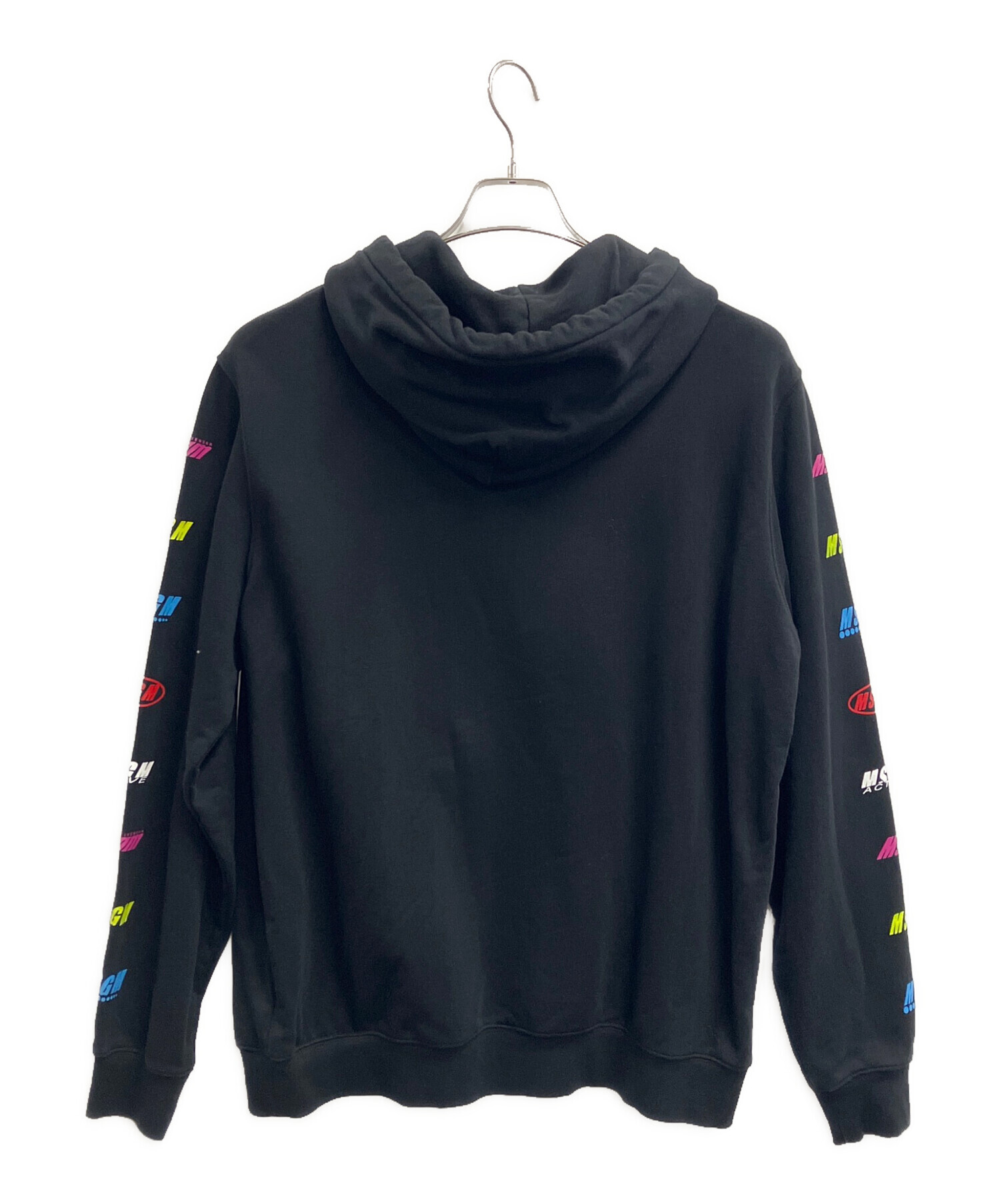 MSGM - MSGM エムエスジーエム スウェット S 青 【古着】【中古】 中古・古着通販】MSGM (エムエスジーエム) プルオーバーパーカー