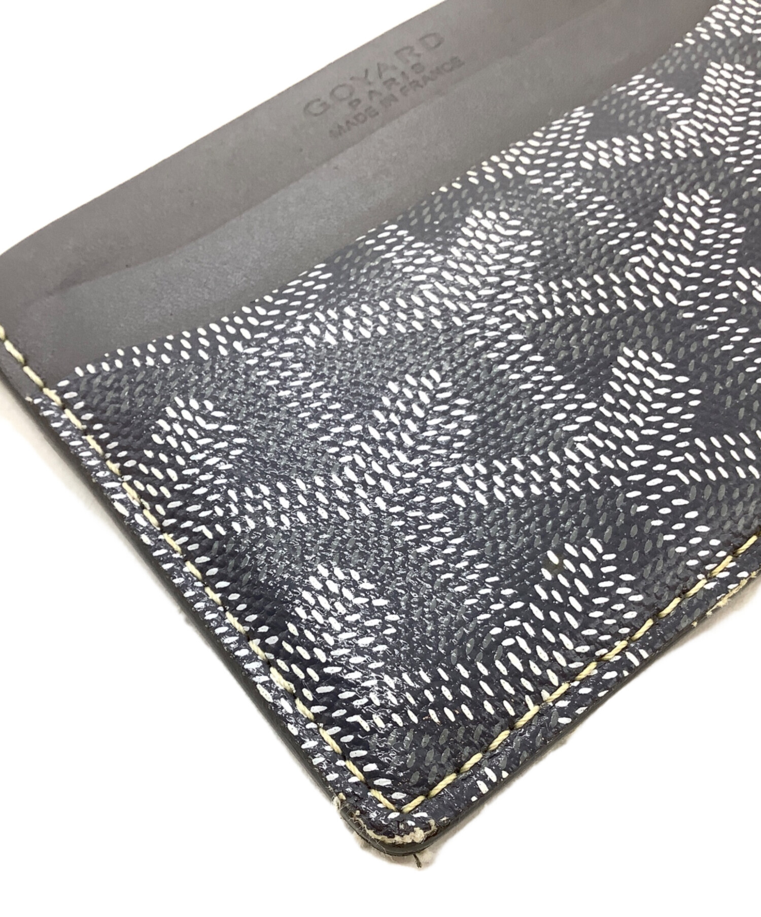 中古・古着通販】GOYARD (ゴヤール) カードケース グレー｜ブランド 