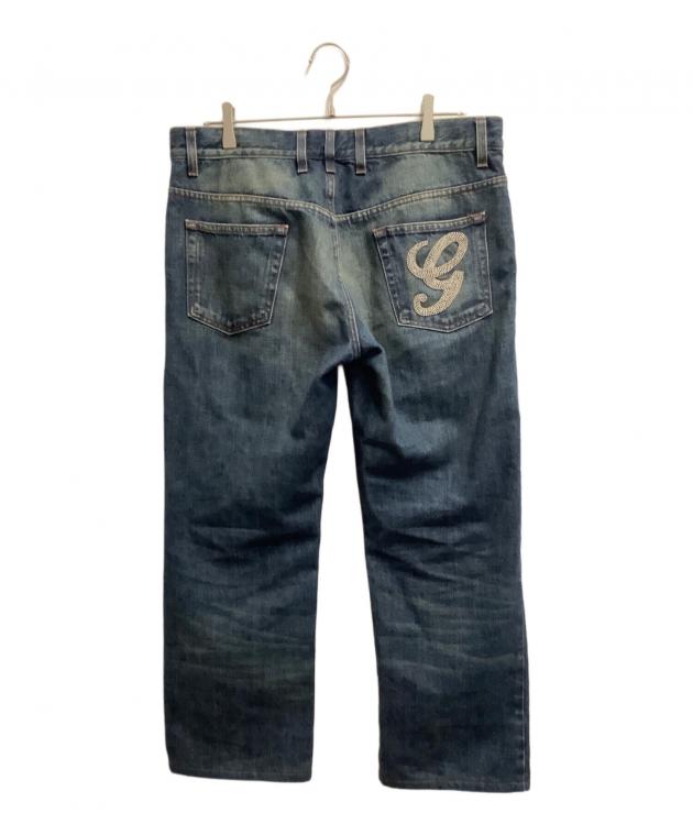中古・古着通販】GUCCI (グッチ) デニムパンツ サイズ:50｜ブランド
