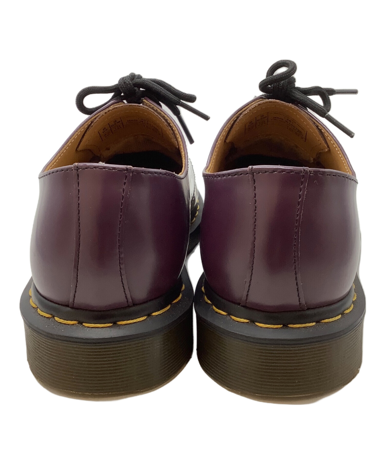 英国製 Dr.Martens 4ホール シューズ UK8相当 ダークブラウン 中古・古着通販】Dr.Martens (ドクターマーチン) 3ホールシューズ