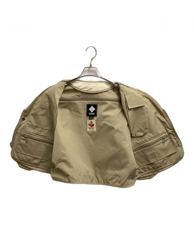 中古・古着通販】Columbia (コロンビア) ベスト ベージュ サイズ:SIZE