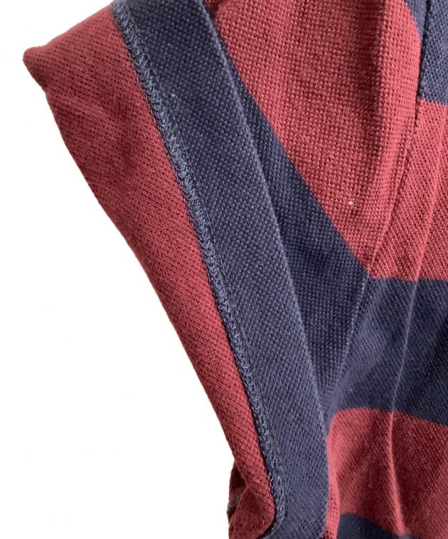 中古・古着通販】GUCCI (グッチ) ポロシャツ ネイビー×ボルドー サイズ