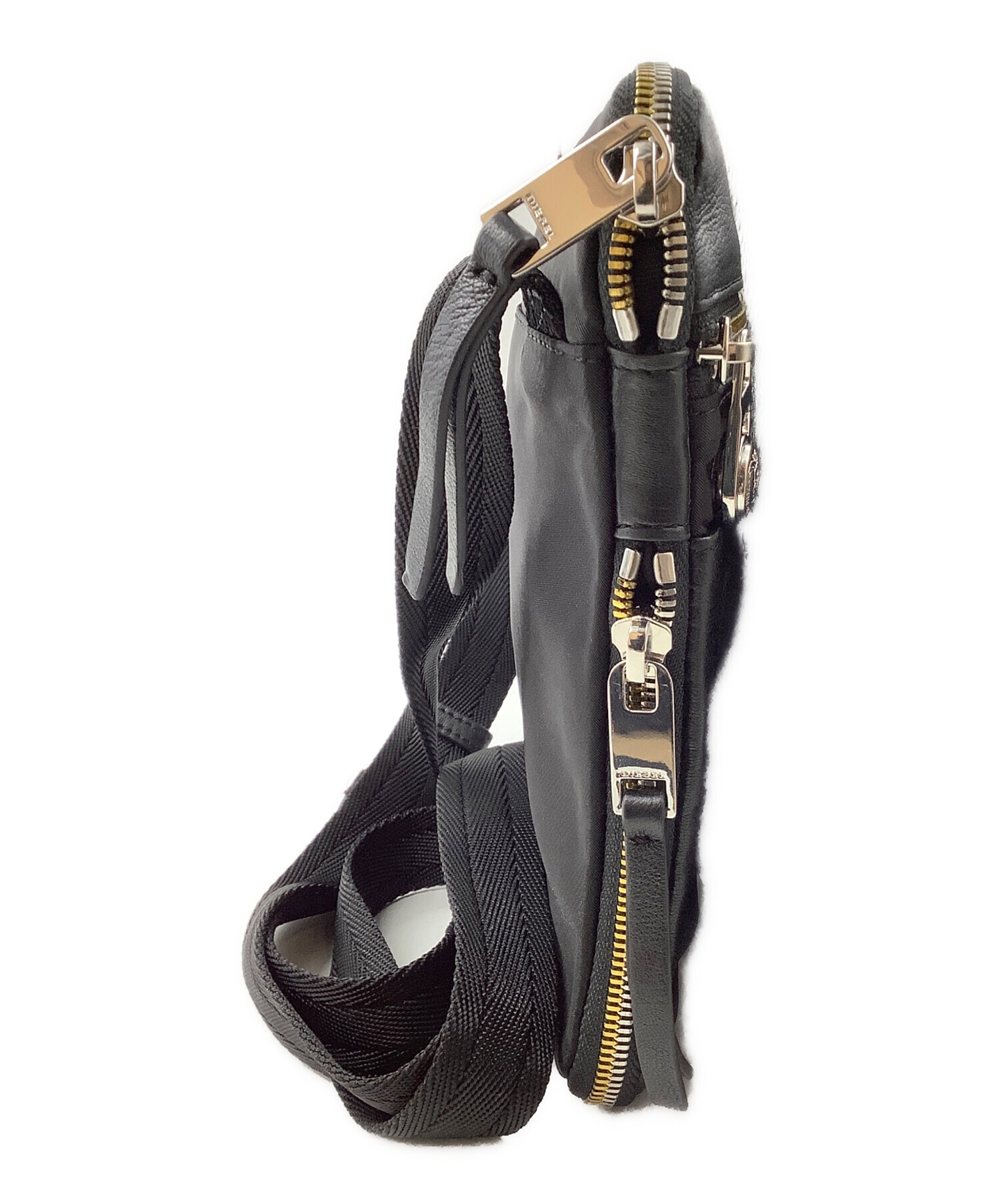 中古・古着通販】DIESEL (ディーゼル) ショルダーバッグ ブラック