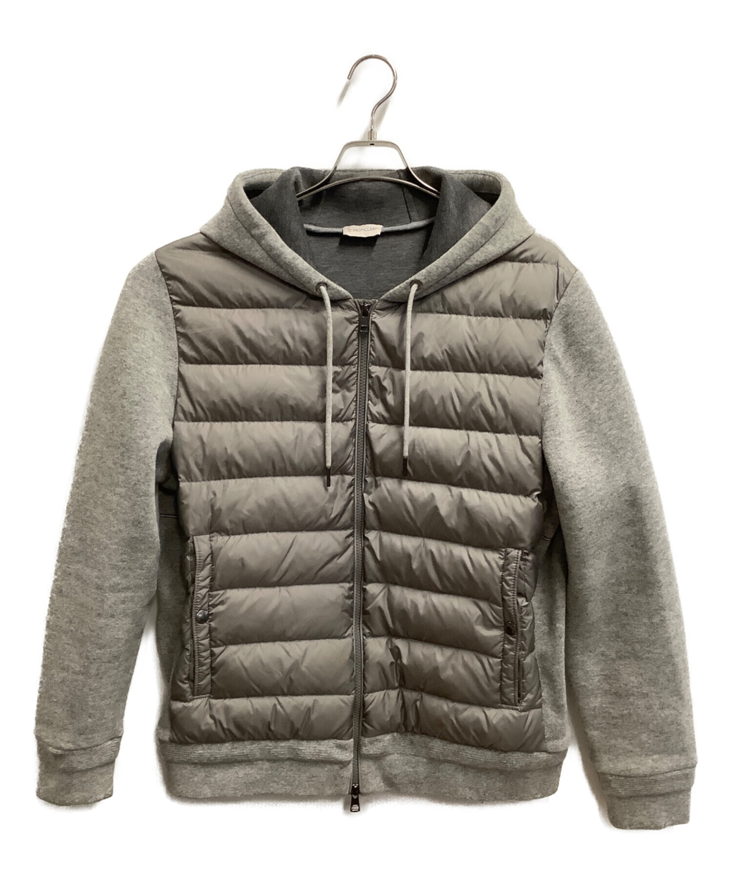【はにはにこ様】★ モンクレール ダウンジャケット レアサイズ 2XL 中古・古着通販】MONCLER (モンクレール) ダウンジャケット グレー