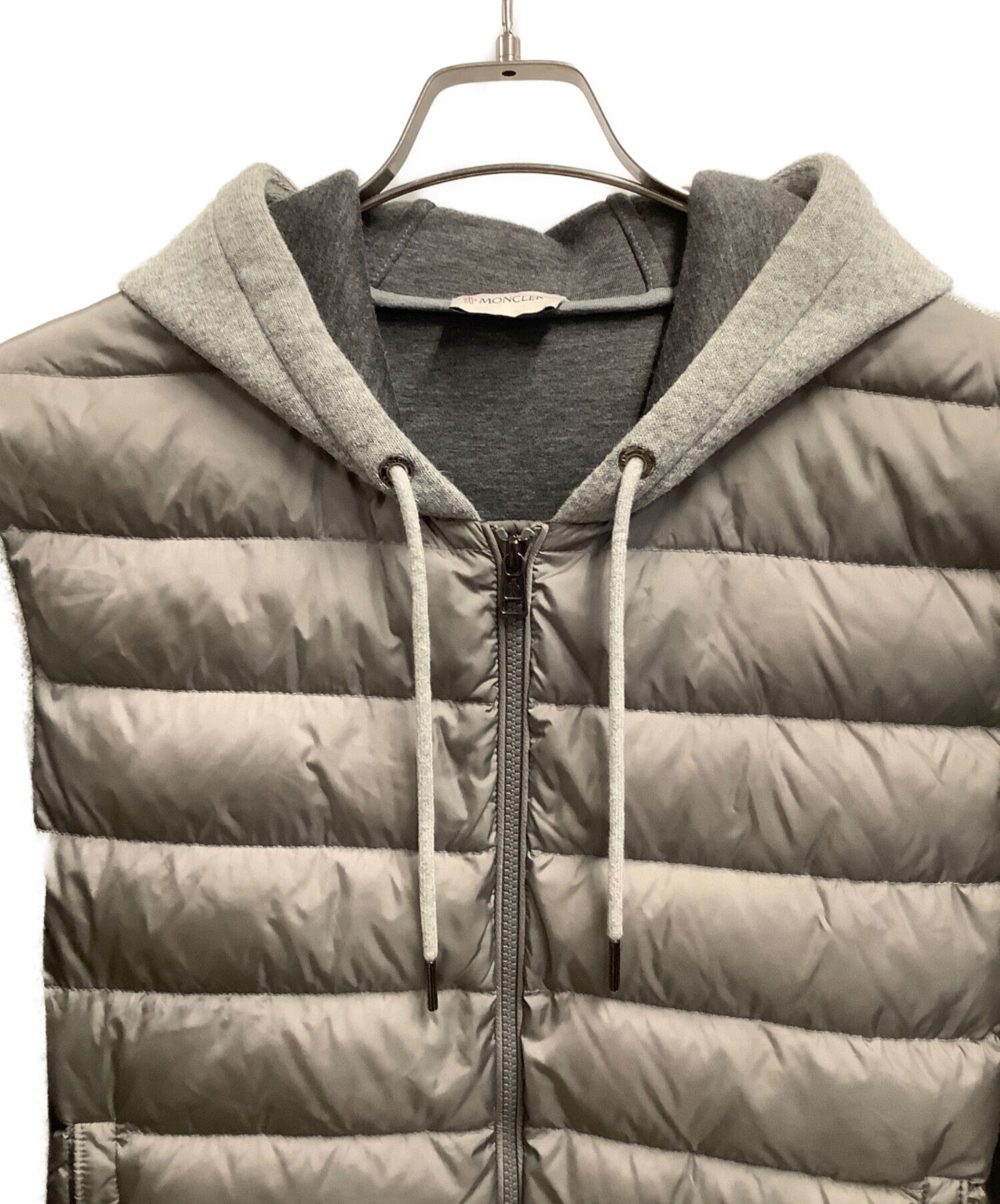 中古・古着通販】MONCLER (モンクレール) ダウンジャケット グレー