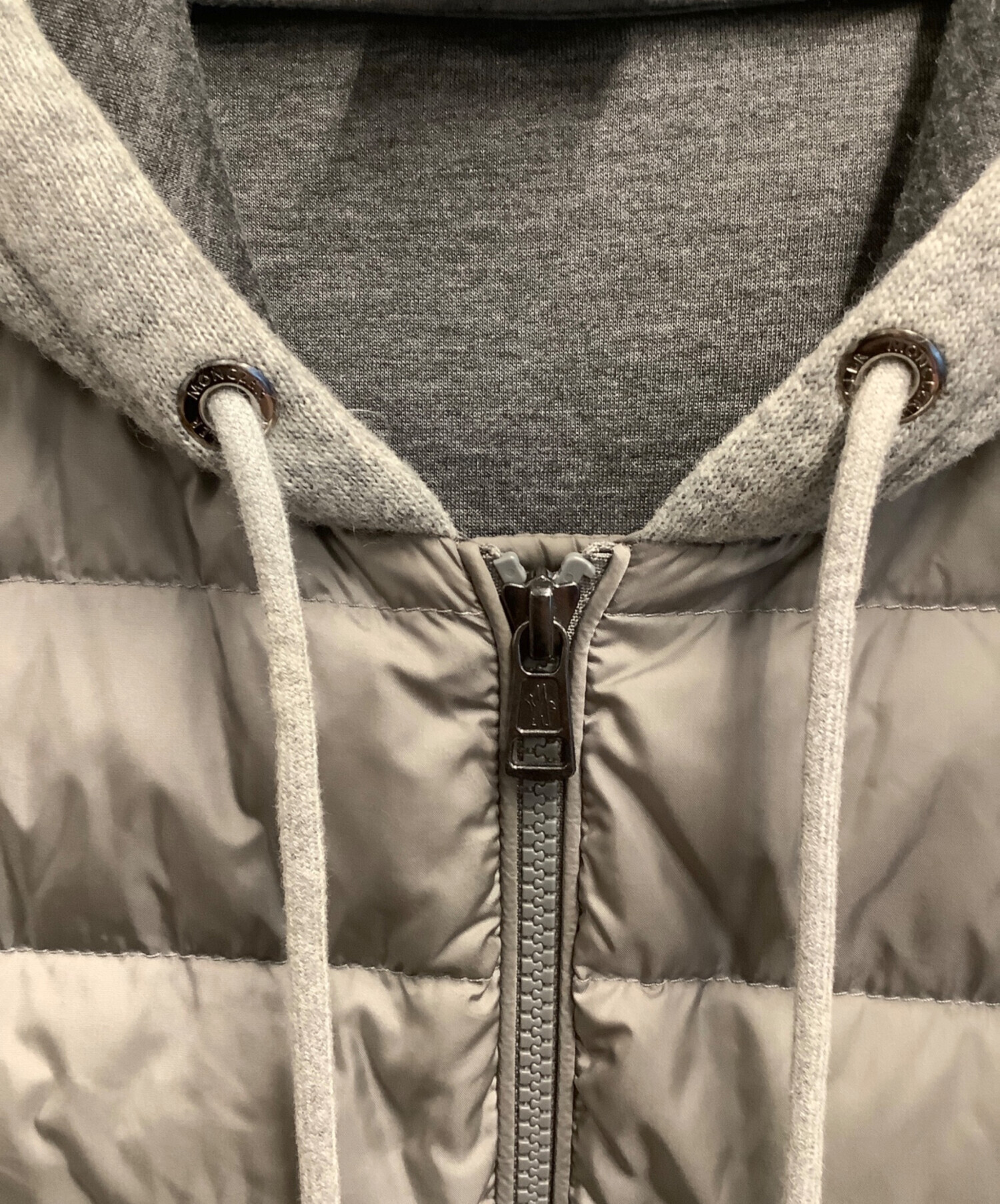 中古・古着通販】MONCLER (モンクレール) ダウンジャケット グレー