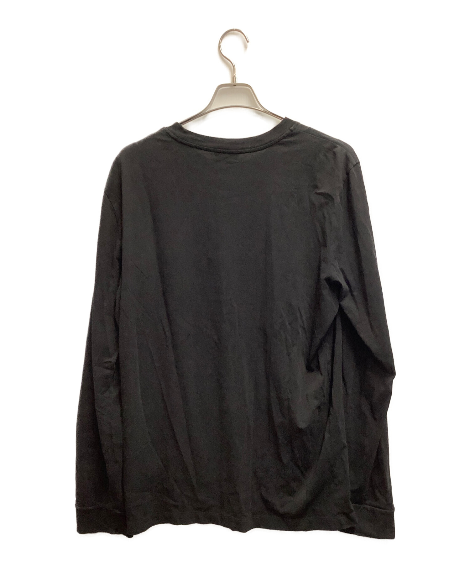 中古・古着通販】MONCLER (モンクレール) 長袖カットソー ブラック