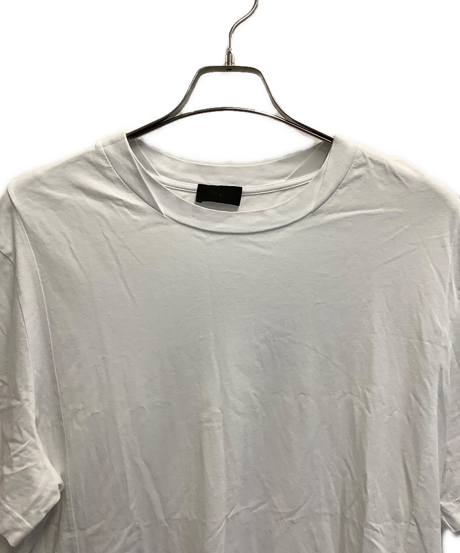 中古・古着通販】MONCLER (モンクレール) Tシャツ ホワイト サイズ:XL