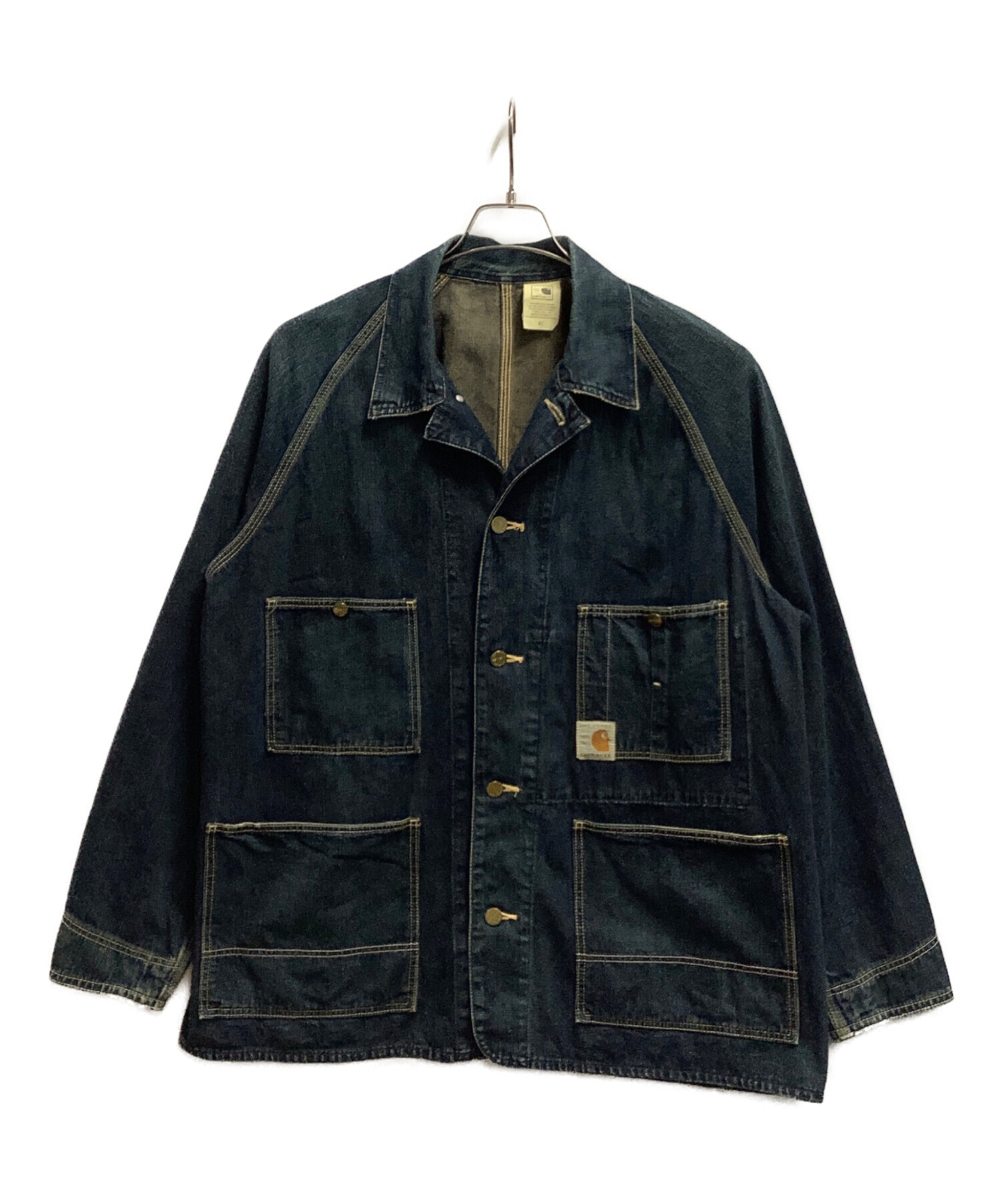 中古・古着通販】CarHartt (カーハート) デニムジャケット サイズ:L