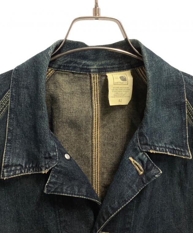 中古・古着通販】CarHartt (カーハート) デニムジャケット サイズ:L