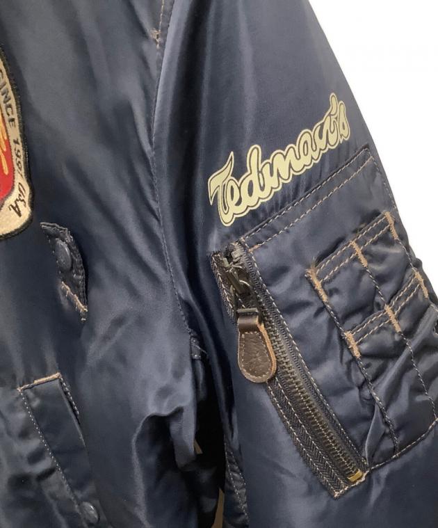 中古・古着通販】TEDMAN (テッドマン) フライトジャケット ネイビー