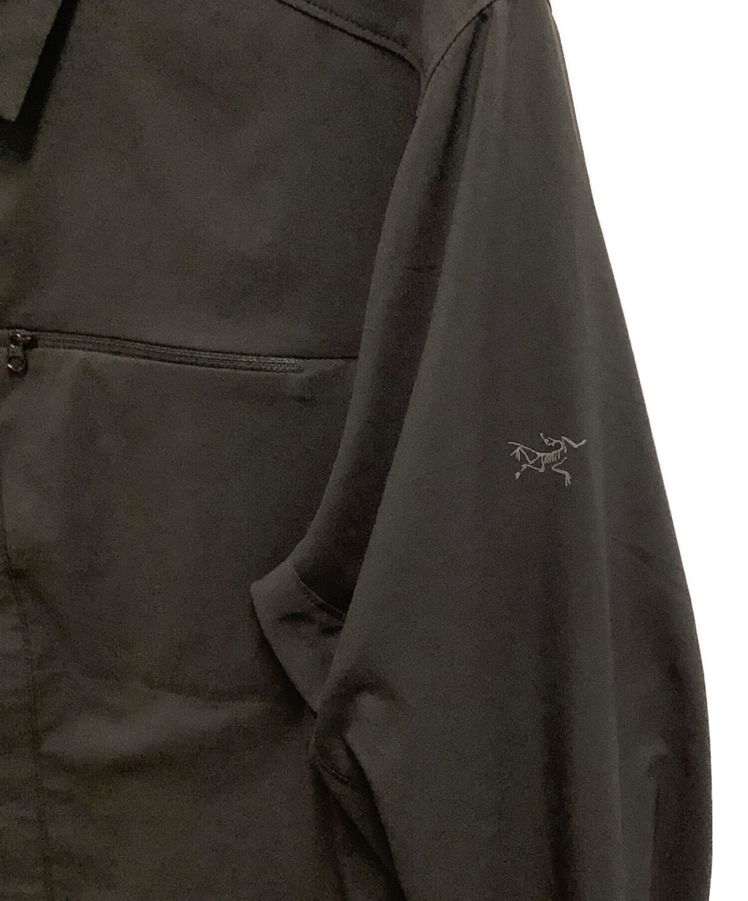 中古・古着通販】ARC'TERYX (アークテリクス) 長袖シャツ ブラック