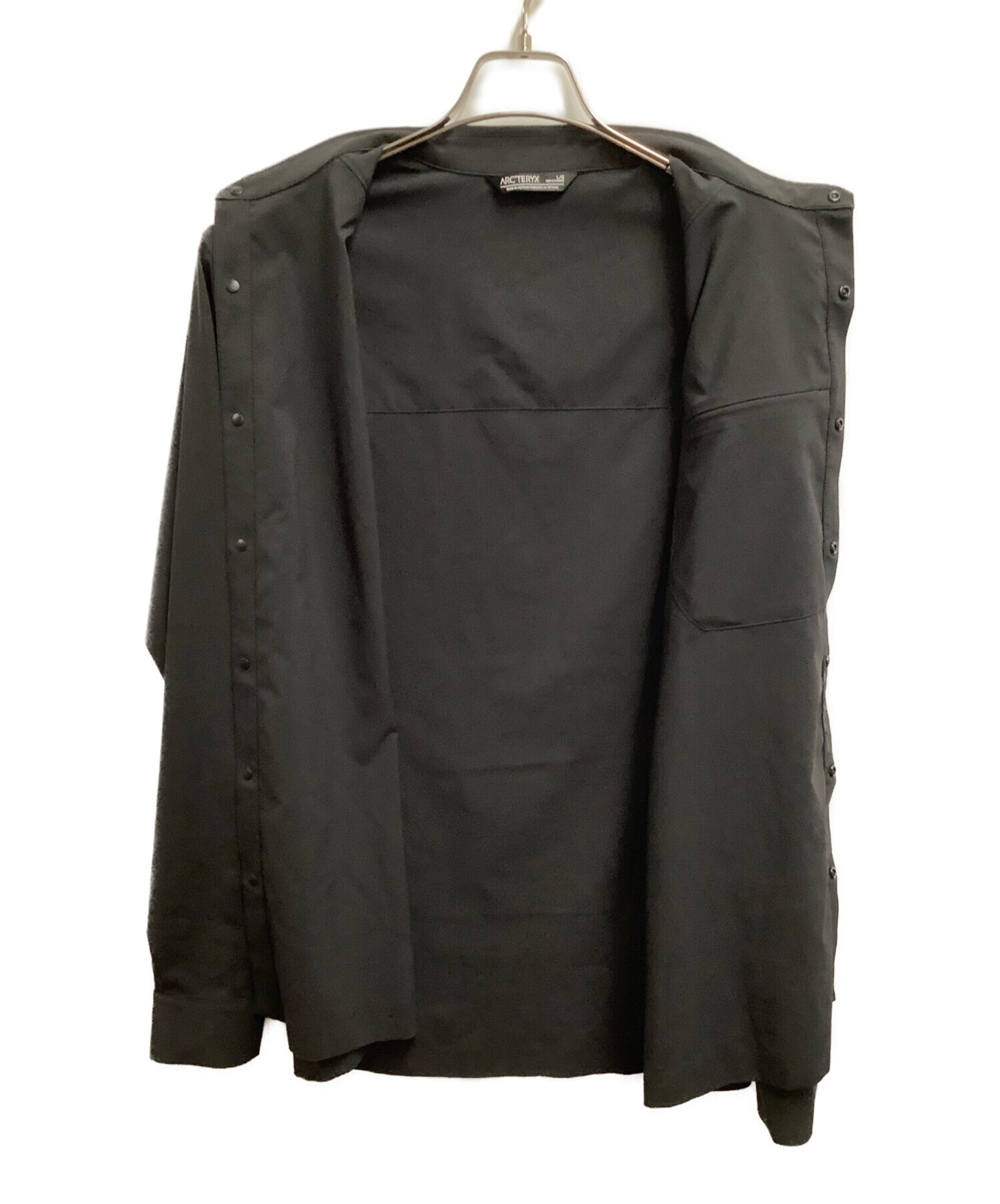 中古・古着通販】ARC'TERYX (アークテリクス) 長袖シャツ ブラック