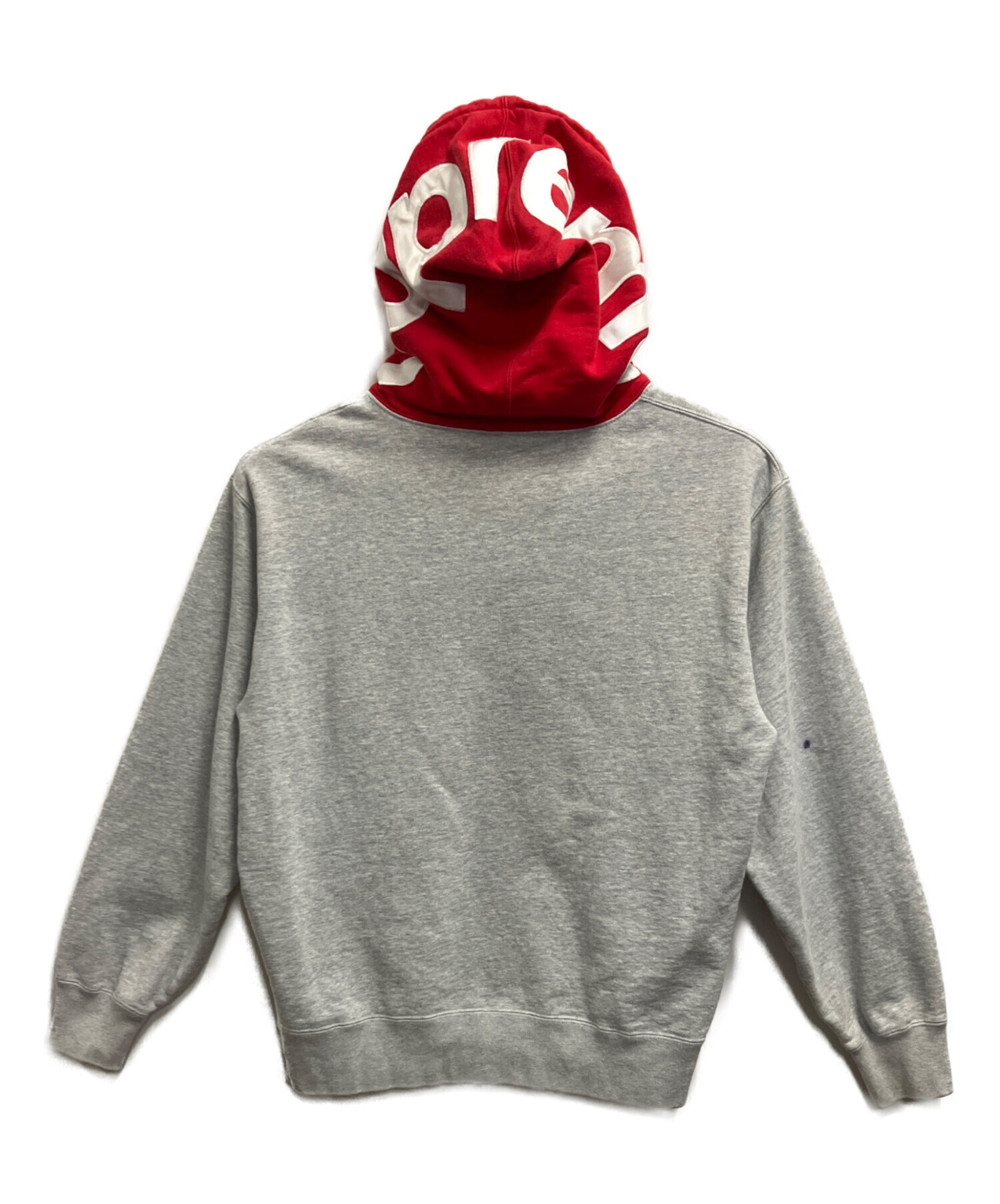中古・古着通販】SUPREME (シュプリーム) パーカー グレー×レッド