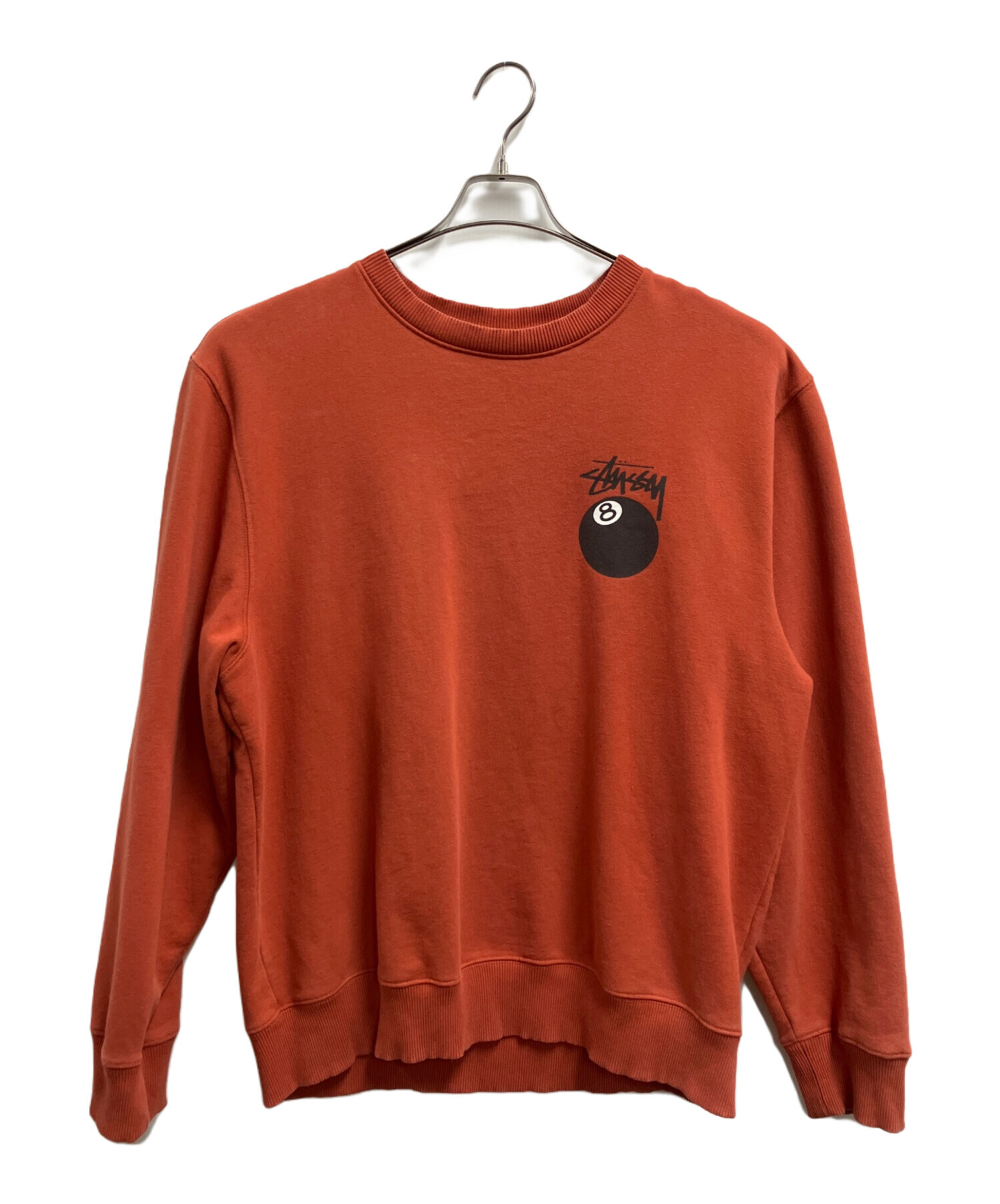 中古・古着通販】stussy (ステューシー) スウェット オレンジ サイズ:L 