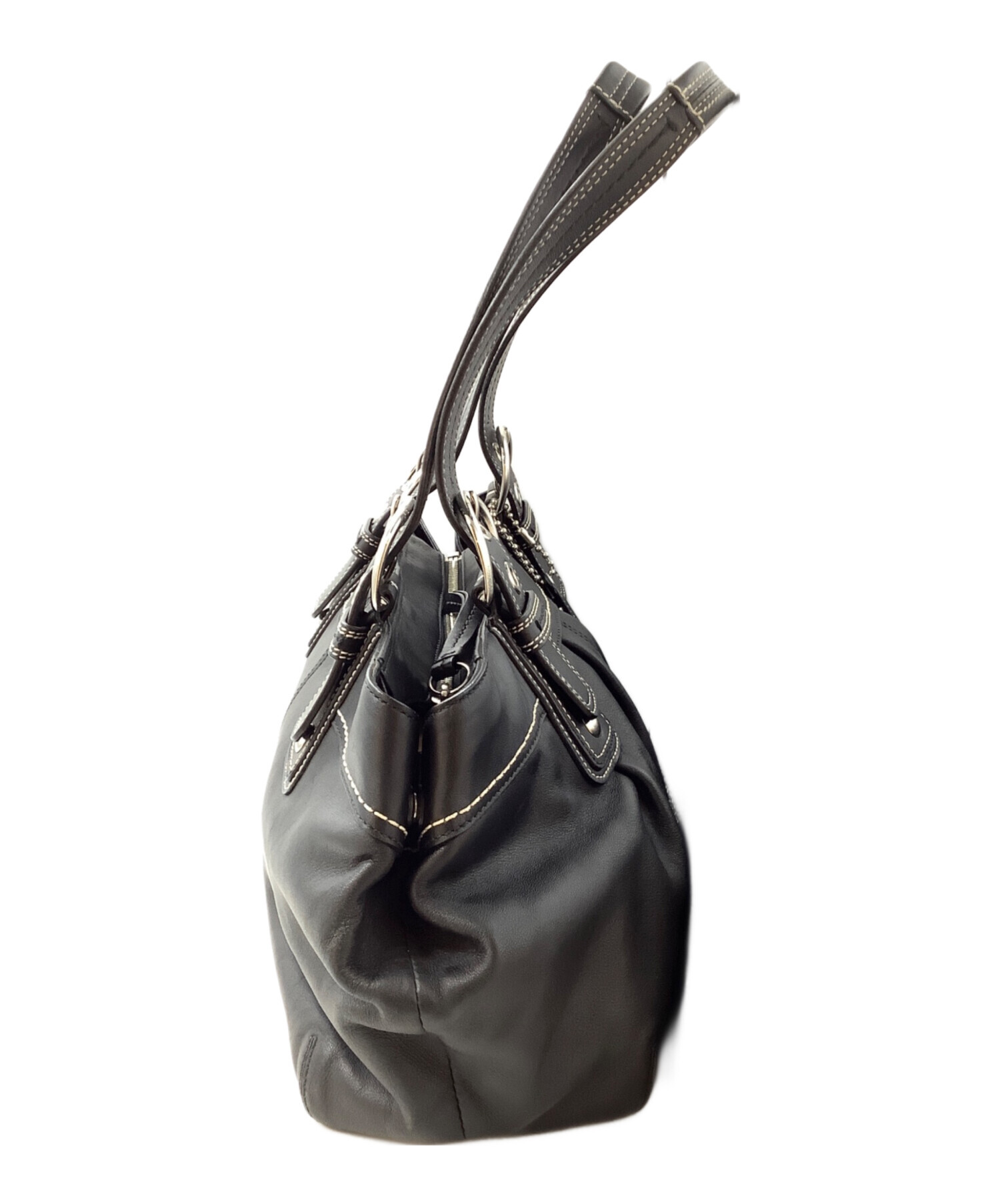中古・古着通販】COACH (コーチ) トートバッグ ブラック｜ブランド
