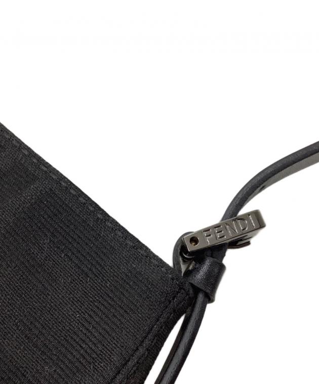 中古・古着通販】FENDI (フェンディ) アクセサリーポーチ ブラック