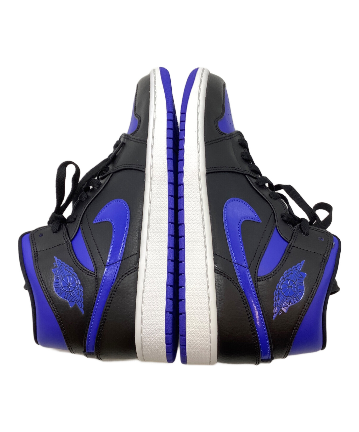 中古・古着通販】NIKE (ナイキ) ミッドカットスニーカー ブラック 