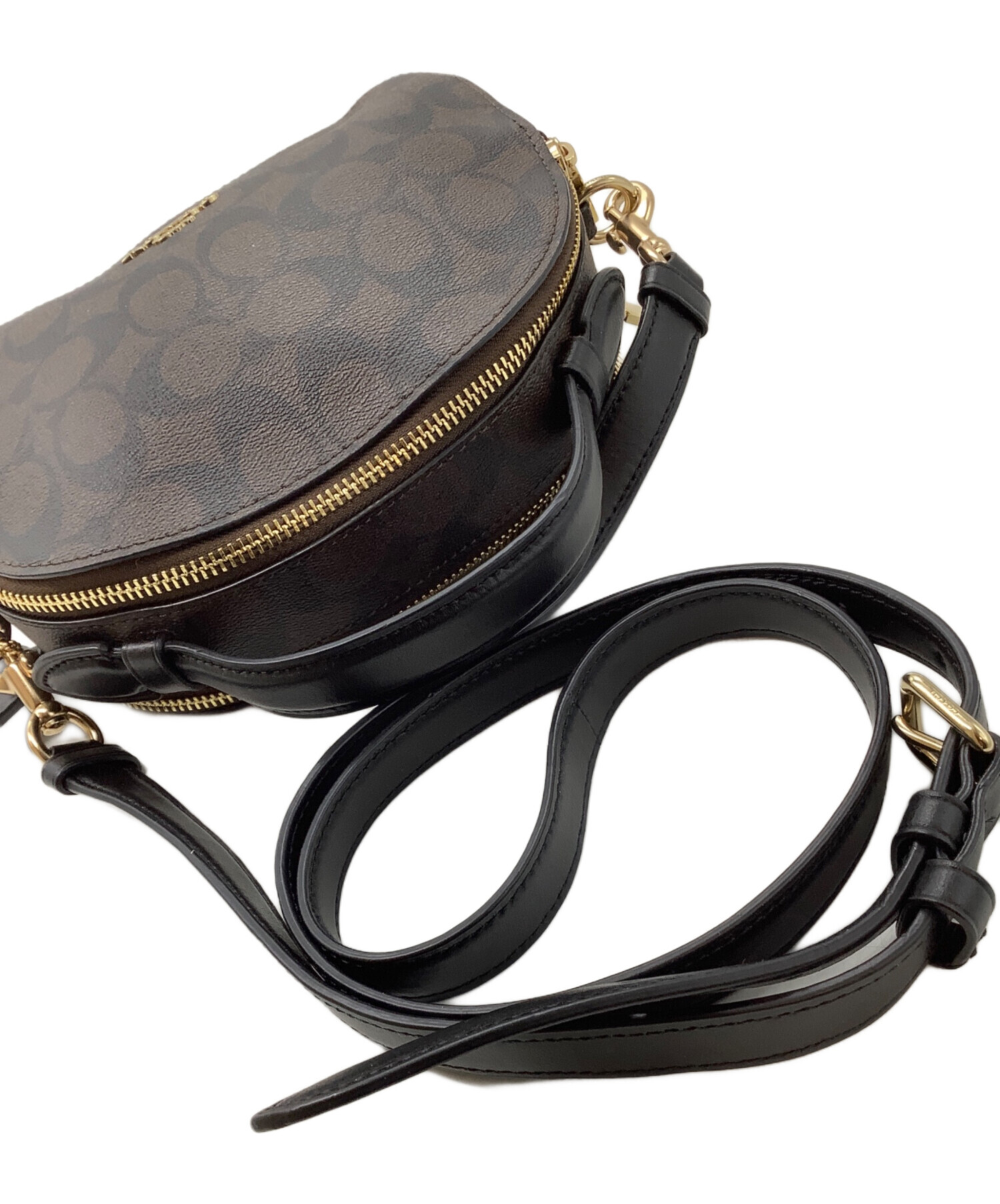 中古・古着通販】COACH (コーチ) ショルダーバッグ ブラウン｜ブランド