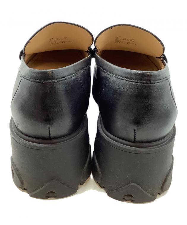 中古・古着通販】COACH (コーチ) ローファー ブラック サイズ:24