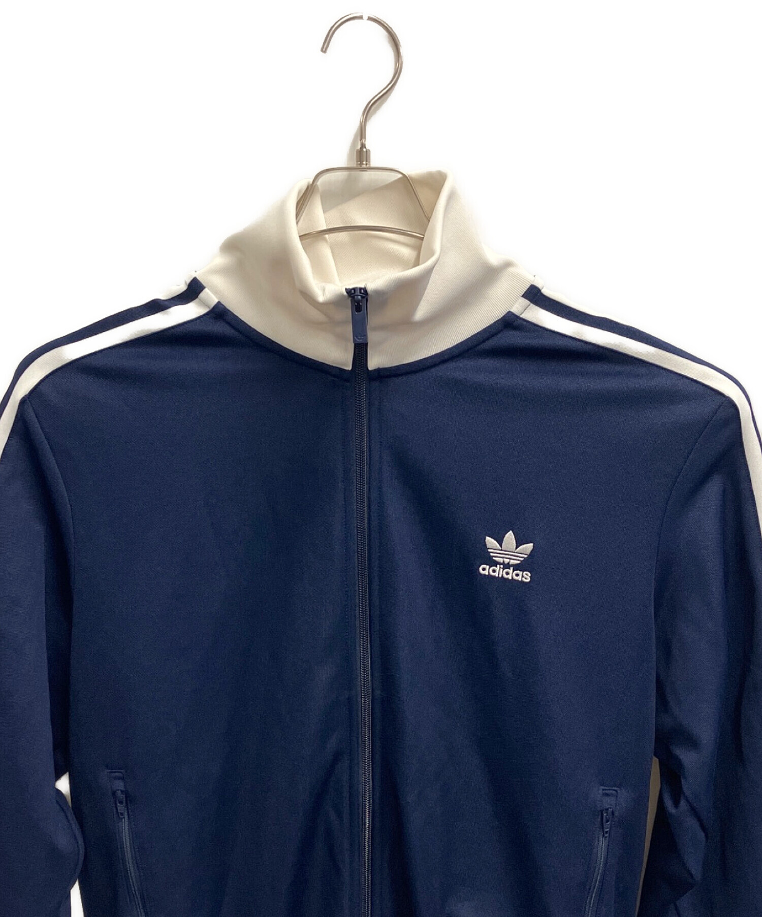 中古・古着通販】adidas (アディダス) トラックジャケット ネイビー