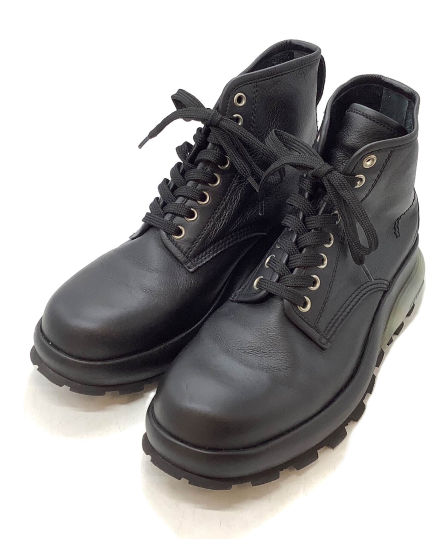 中古・古着通販】JIL SANDER (ジルサンダー) レースアップブーツ
