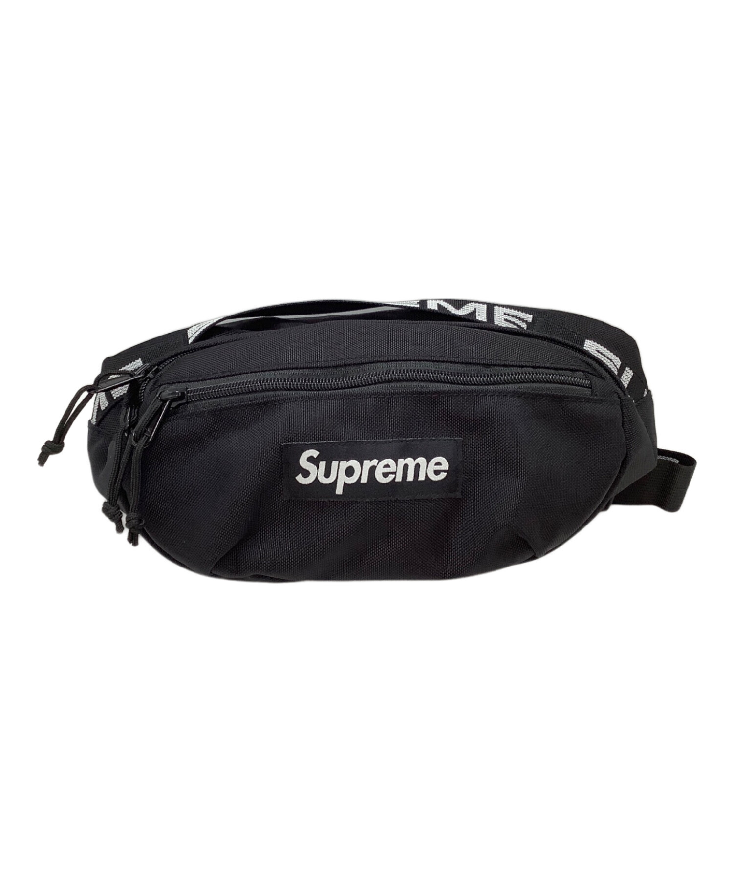 中古・古着通販】SUPREME (シュプリーム) ウエストバッグ ブラック