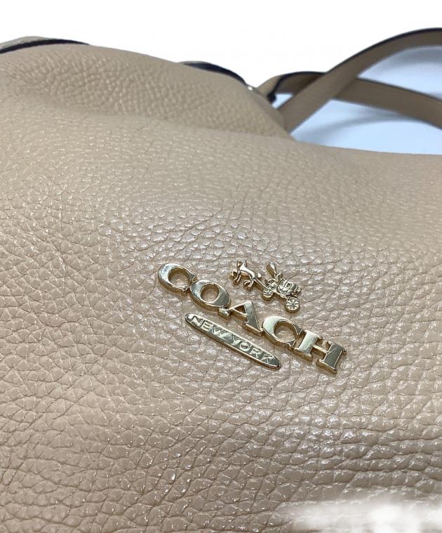 中古・古着通販】COACH (コーチ) 2WAYショルダーバッグ ベージュ