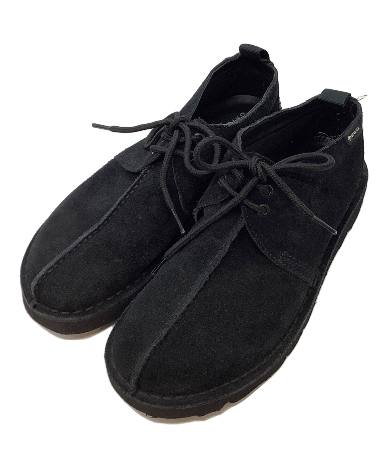 中古・古着通販】CLARKS (クラークス) スウェードシューズ ブラック 